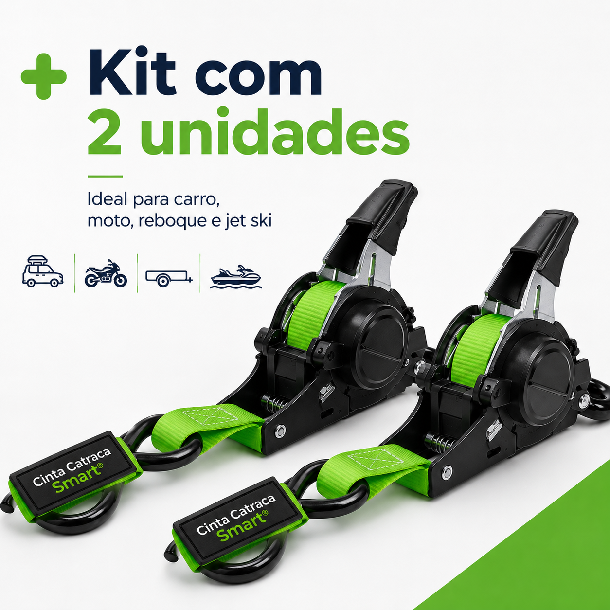 Kit com 2 unidades da Cinta Catraca Smart®