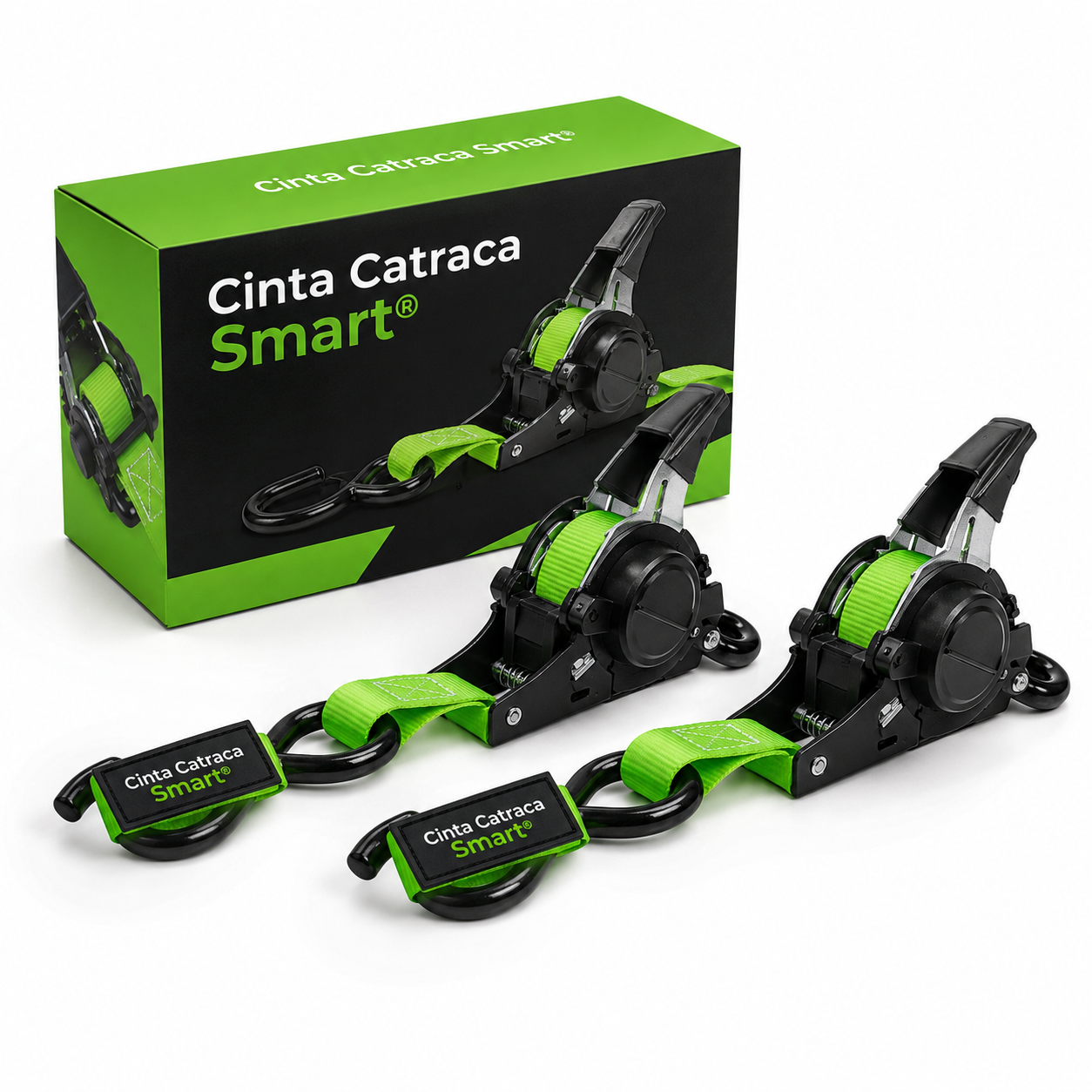 Kit Cinta Catraca Smart® com duas unidades e embalagem